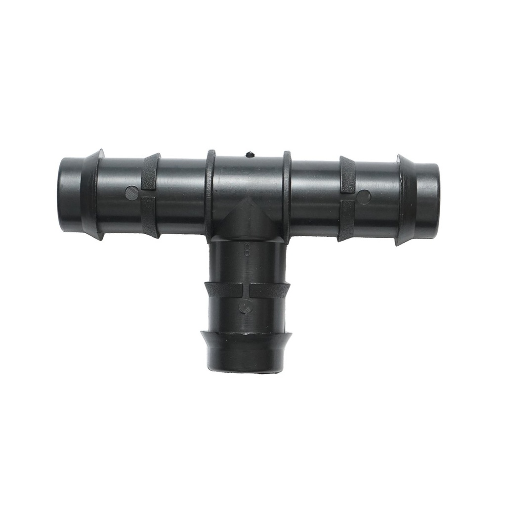 Teu conector stut egal tub picurare 20x20x20mm pentru sisteme de irigatii