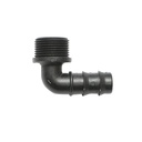 Cot conector stut tub picurare 20mm, filet exterior 3/4 inch pentru sisteme de irigatii