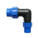 Cot racord compresiune redus D25x20mm pentru sisteme de irigatii
