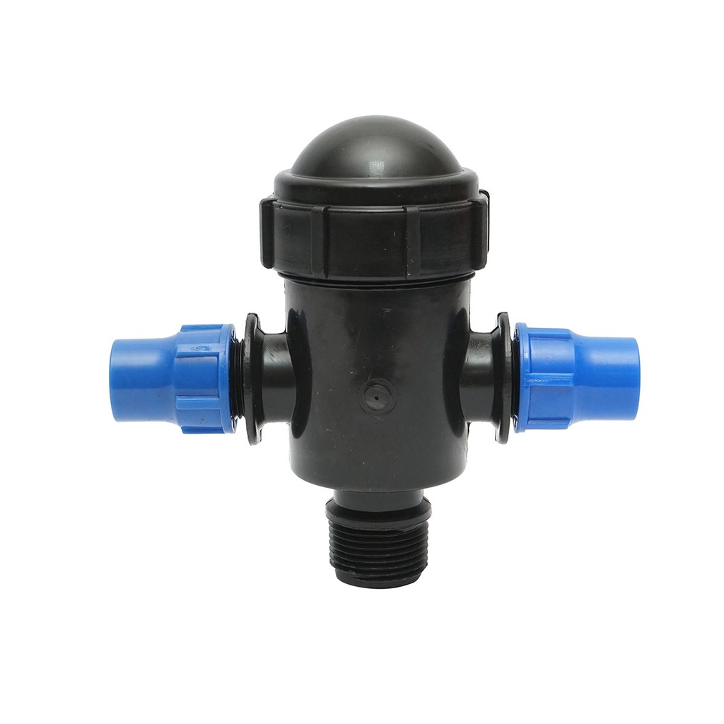 Filtru plastic teu 17x17mmx1 tol pentru sisteme de irigatii