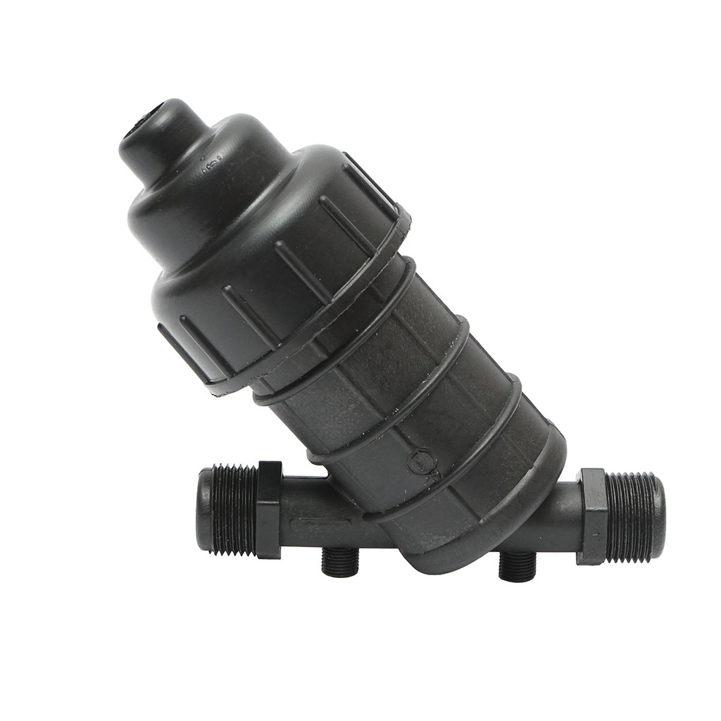 Filtru Y plastic 1 inch BSP cu sita 130 microni pentru tub, furtun de irigare