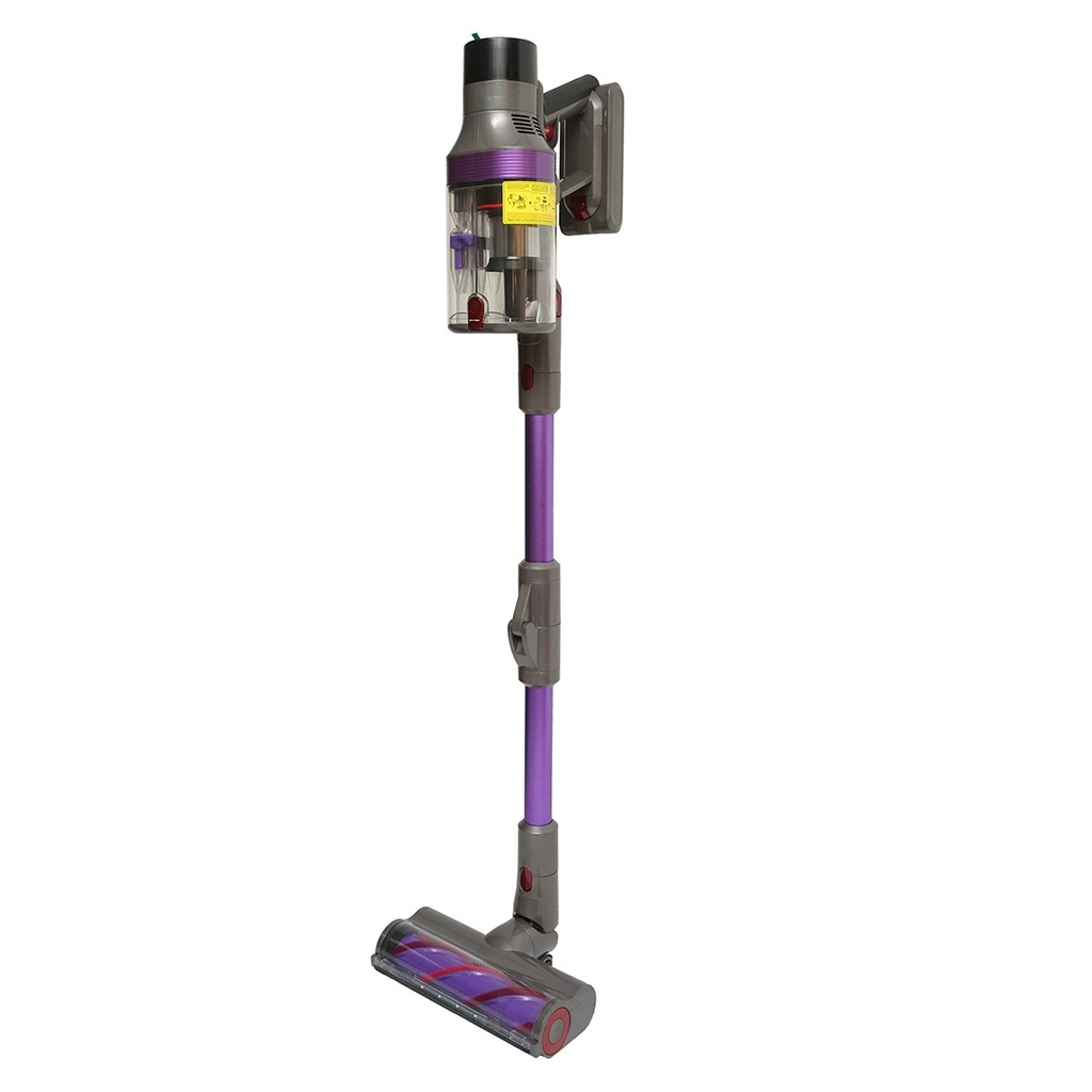 Aspirator vertical fara fir 500W, putere aspirare 10-38 kPa, baterie 2500 mAh, recipient praf 1.2L, 4 moduri de aspirare, ecran tactil LED, perie iluminata LED, ONSEEN S702