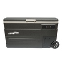 Frigider auto cu compresor 80W, capacitate 74L, tensiune alimentare 12-24-220V, ecran LCD, 831x465x458mm U75E