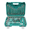 Trusa chei tubulare 8-32mm si chei fixe combinate 8-24mm, antrenor cu clichet 41 piese