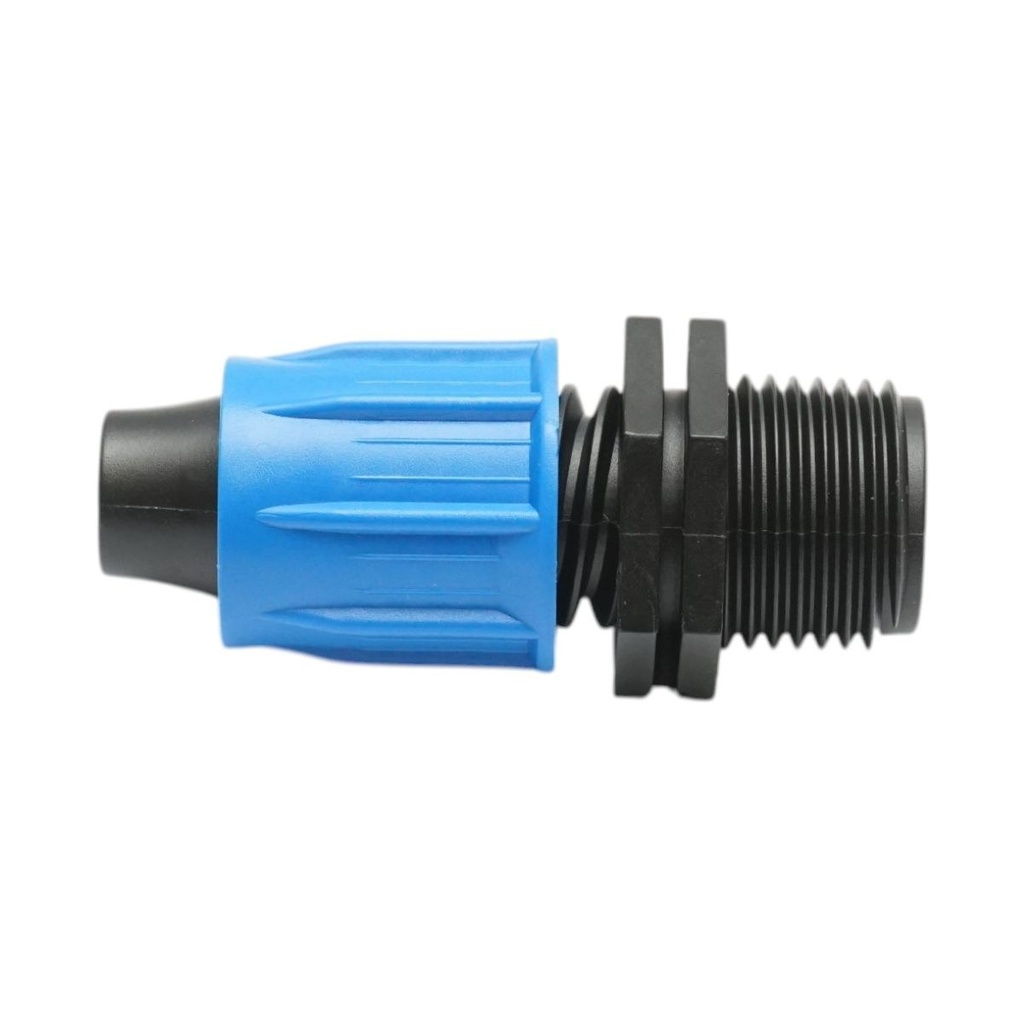 Mufa imbinare tub picurare D16mmx1/2 tol filet exterior pentru sisteme de irigatii