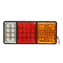 Lampa stop spate 24V cu LED 320x140x30mm