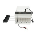 Incubator automat 30 oua 50W, 12V-220V cu rotire automata, control temperatura, umiditate, afisaj digital