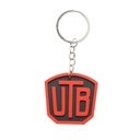 Breloc chei emblema UTB rosu