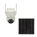 Camera supraveghere 4 MP cu panou solar 5W, baterie 18650 incarcare rapida, WIFI 2.4 GHz, rotativa 360 grade PTZ cu senzor de miscare, detectie umana PIR, alarma, night vision si