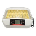 Incubator automat 42 oua 220V cu rotire automata, control temperatura, umiditate, afisaj digital, tava iluminata LED