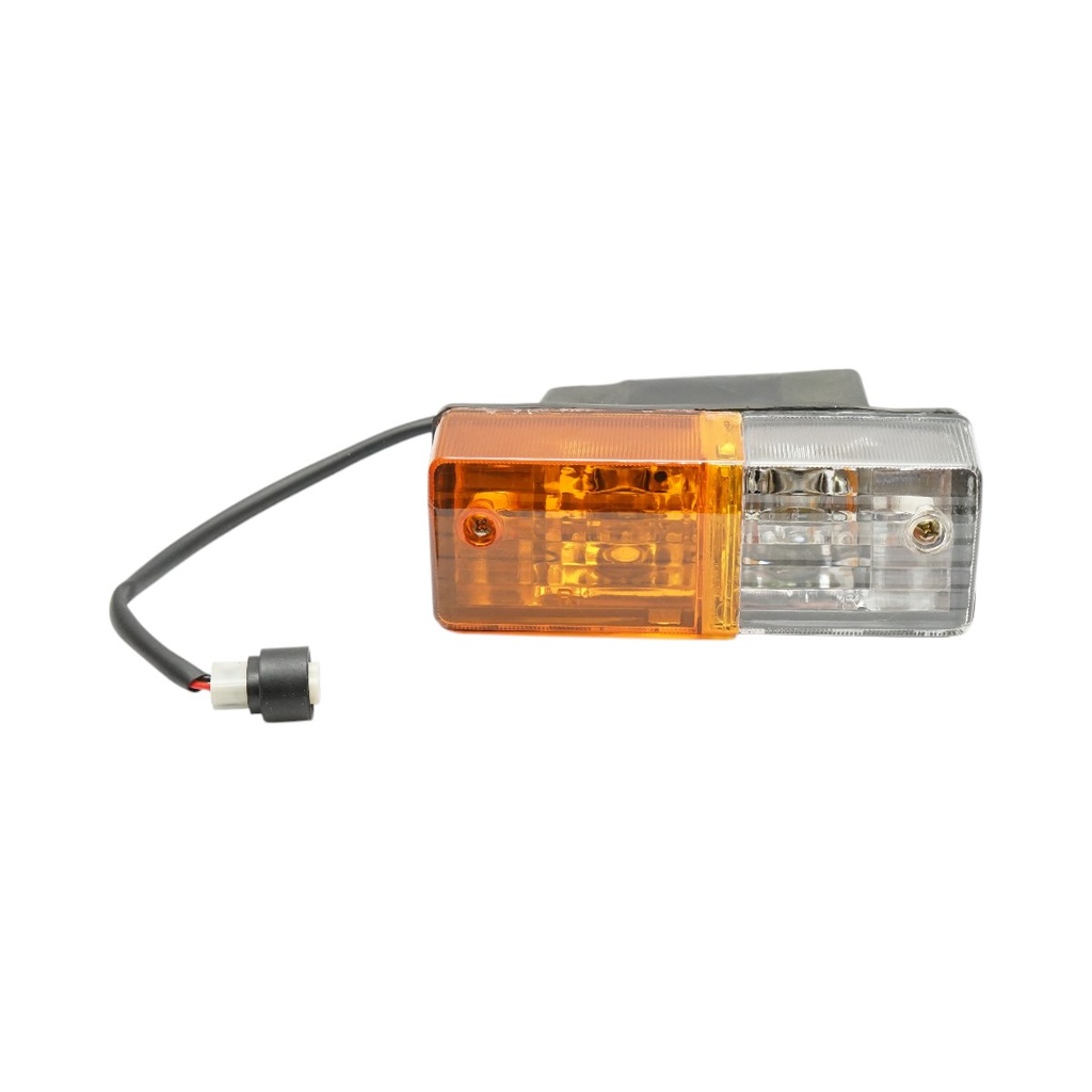 Lampa semnalizare dreapta fata Fiat, Massey Ferguson, Landini, Case IH 12V/5W, 160x60mm cod OEM 5124111, 5124113, 87569358, 9958319, 4997265, 4999859, SF4999859, 1425884M93,