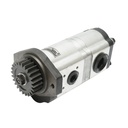 Pompa hidraulica dubla John Deere cod OEM RE223233, B67475, RE227447