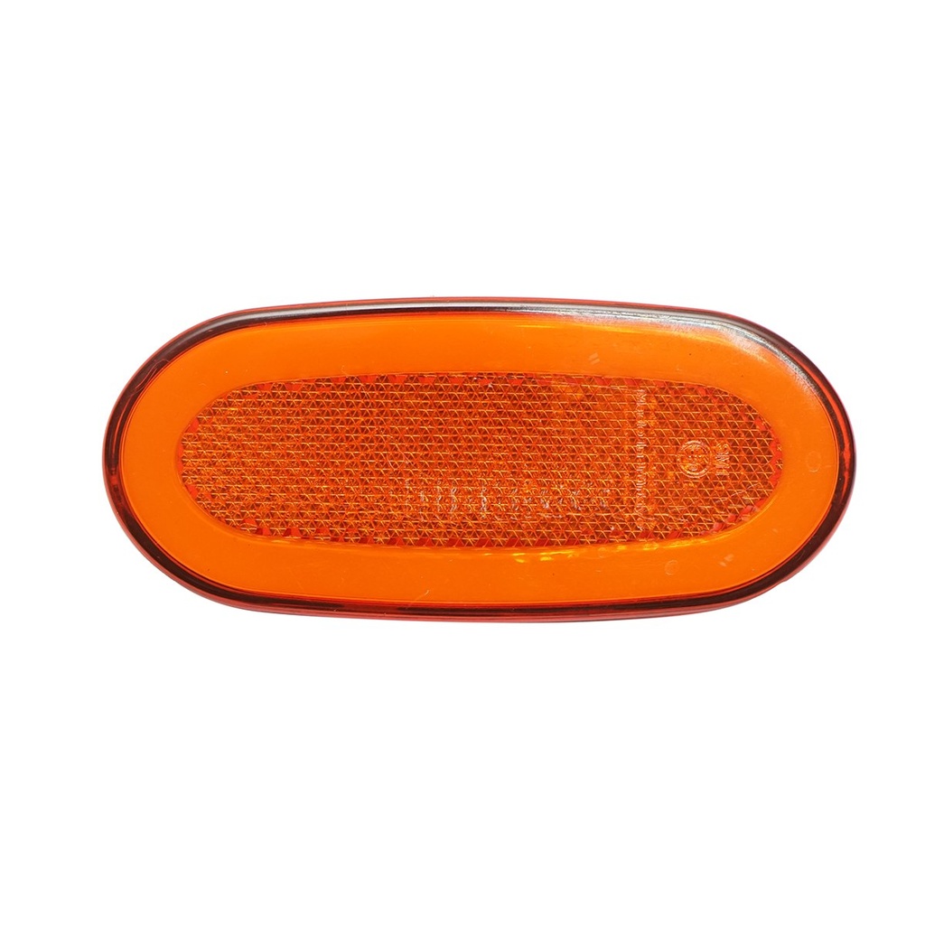 Lampa gabarit laterala ovala LED 12V, galben NEON 105x46mm pentru Mercedes Sprinter, VW Crafter