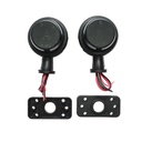 Lampa laterala gabarit rotativa LED 12-24V, galben-rosu fumuriu FR0237