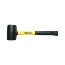 Ciocan de cauciuc 640g cu maner din fibra de sticla profesional Crownman