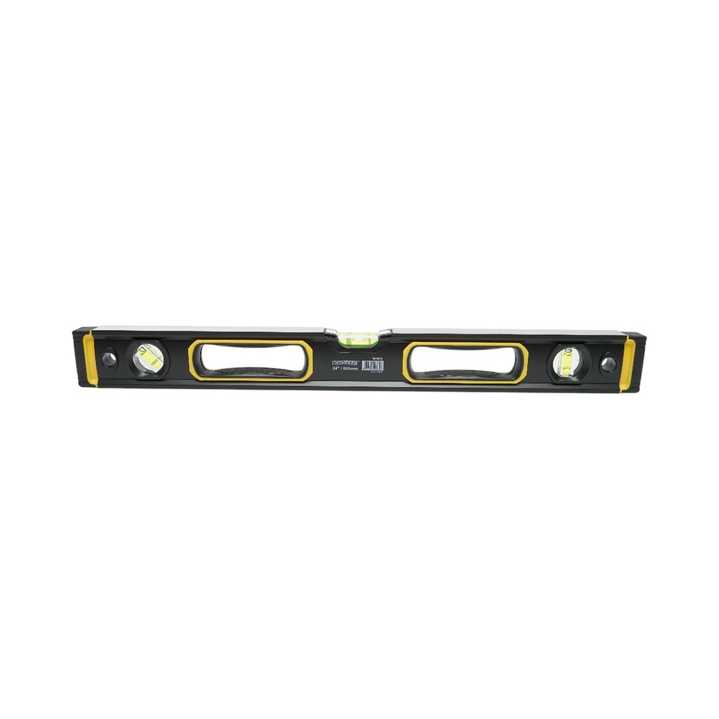 Nivela aluminiu magnetica 600mm, 3 bule de nivel, 2 manere Crownman