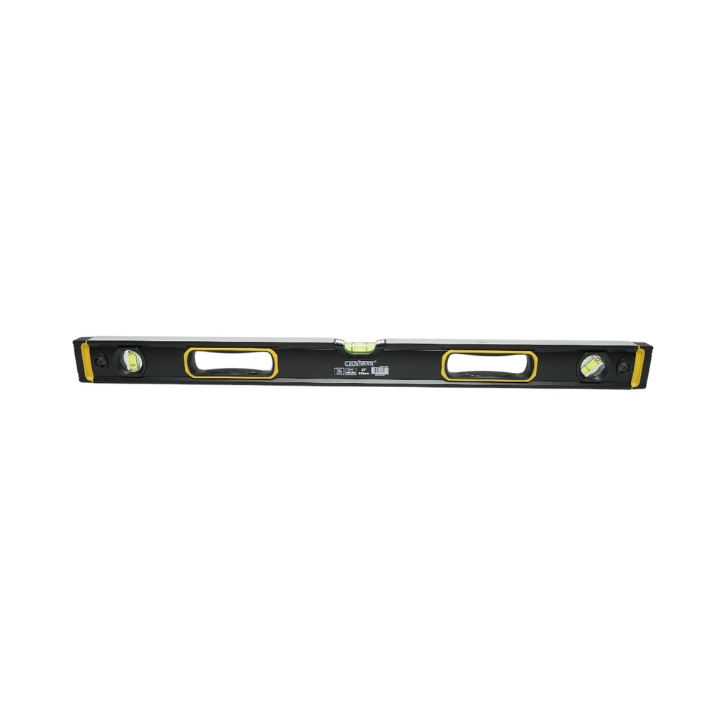 Nivela aluminiu magnetica 800mm, 3 bule de nivel, 2 manere Crownman