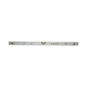 Nivela aluminiu magnetica 1000mm, 3 bule de nivel, rigla gradata 0-100cm Crownman
