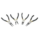Set clesti sigurante seeger varf curbat interior/exterior, varf drept interior/exterior 180mm Crownman