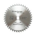 Disc circular vidia pentru lemn 250x25.4mm, 40 dinti, turatie maxima 6000rpm