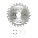 Disc circular vidia pentru lemn 115x22.23mm, 24 dinti, turatie maxima 13000rpm Crownman