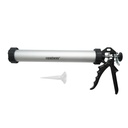 Pistol profesional aluminiu 380mm pentru silicon tip salam 600ml Crownman