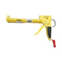 Pistol tub silicon profesional 225mm, cutter integrat, tija cu ac si carlig agatare Crownman