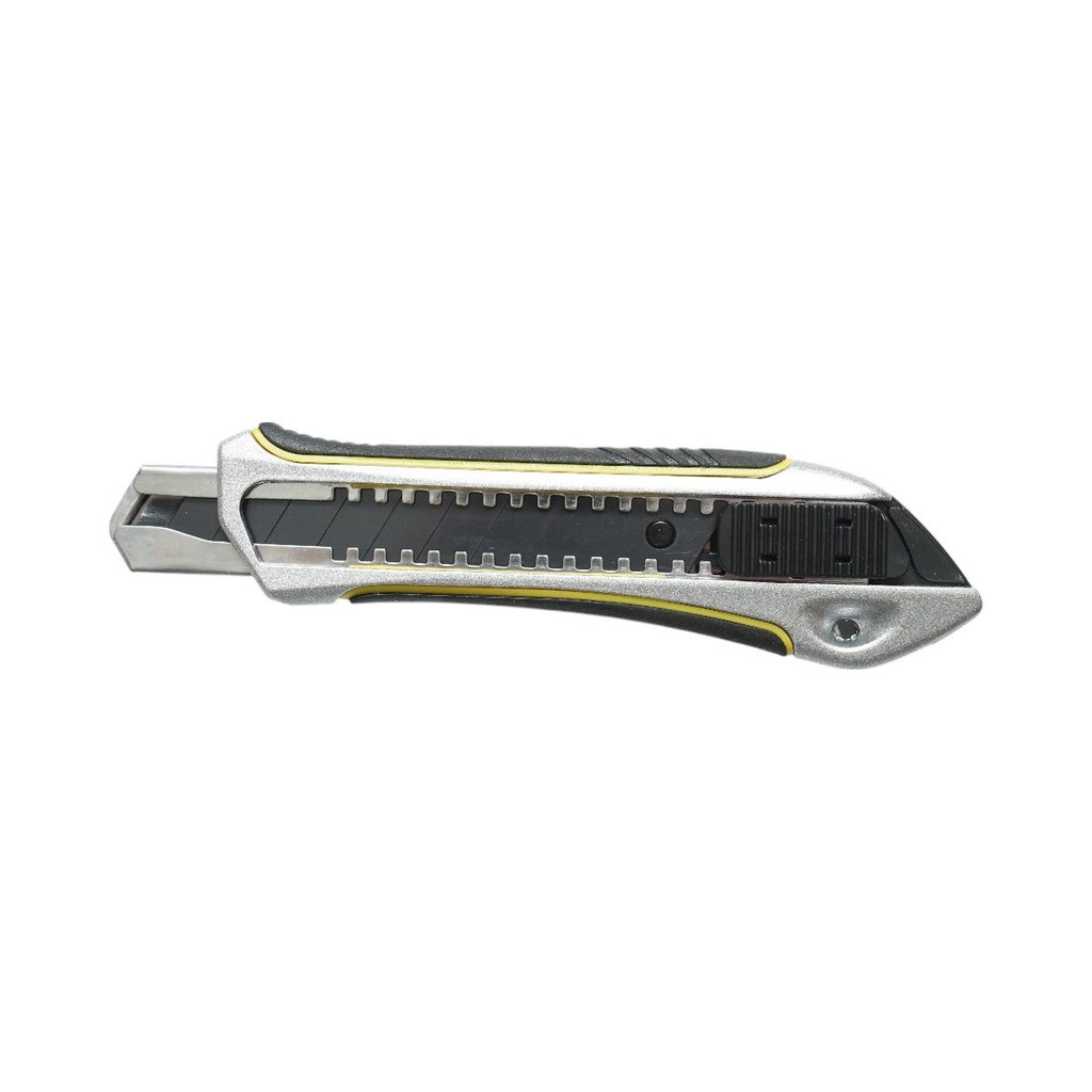 Cutit cutter profesional, lama 18mm cu maner anti-alunecare, corp aliaj de zinc Crownman