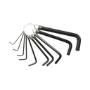Set 10 chei imbus hexagonale 1.5-10mm, otel carbon HRC 48-52 Crownman