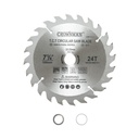 Disc circular vidia pentru lemn 185x22.23mm, 24 dinti, turatie maxima 8200rpm Crownman