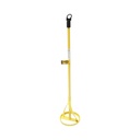 Paleta amestecator vopsea, adeziv, mortar cu tija hexagonala 400x80x8mm Crownman