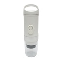 Aparat de cafea portabil 12V, 100W, baterie litiu 9600 mAh, presiune 20 bar, rezervor apa 60-80ml, ceasca 300ml, capsule Nespresso, Dolce Gusto, cafea macinata