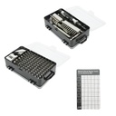Trusa surubelnite de precizie biti, torx, cruce, hexagonal pentru electronice 139 piese