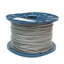 Cablu otel galvanizat 3mm, fire 6x7+FC, sarcina maxima 529Kg, greutate 6.32Kg, 200m/rola