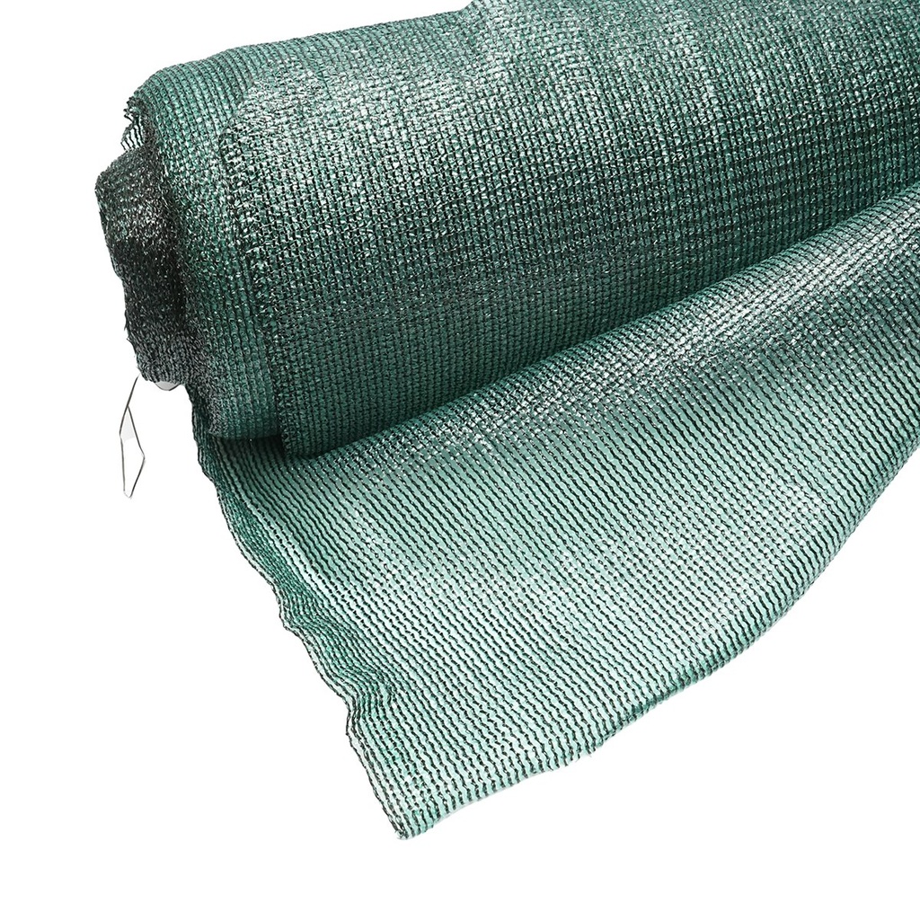 Plasa umbrire 85% latime 2m, lungime 50m verde din polietilena cu protectie UV