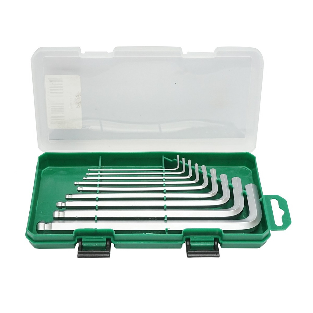 Set 9 chei imbus hexagonale 1.5-10mm cu brat lung si varf sferic