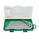 Set 9 chei imbus hexagonale 1.5-10mm cu brat lung si varf sferic