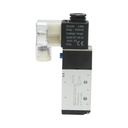 Electrovalva pneumatica 5 cai, 2 pozitii 1/4 inch, DC24V/4.8W, 4V210-08 IP65