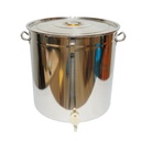 Maturator din inox cu capac pentru miere de albine 100Kg