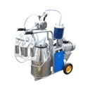 Aparat de muls vaci 1 post 550W, 220V bidon inox 25L, grup de muls cu 4 mansoane, presiune vid 40-50 kPa, pulsatii 64 cpm