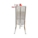 Centrifuga manuala apicola, extractor miere transparent cu 2 rame