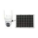 Camera supraveghere cu lentila duala 3MP, 4G, WIFI 2.4 GHz cu panou solar, baterie 9000 mAh, PTZ control, detectie umana PIR, night vision si aplicatie Ubox