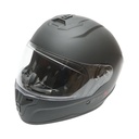 Casca moto integrala neagra cu viziera transparenta, marimea XL Grit