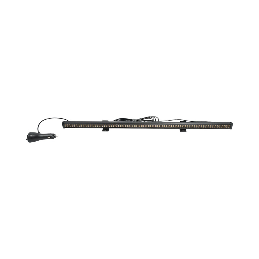 Bara LED stroboscopica 62cm, 60W, 10-30V, stroboscopica 9 culori, 15 moduri iluminare