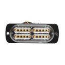 Lampa gabarit LED 12-24V, 20W, galben, 20 LED-uri 110x40x12mm