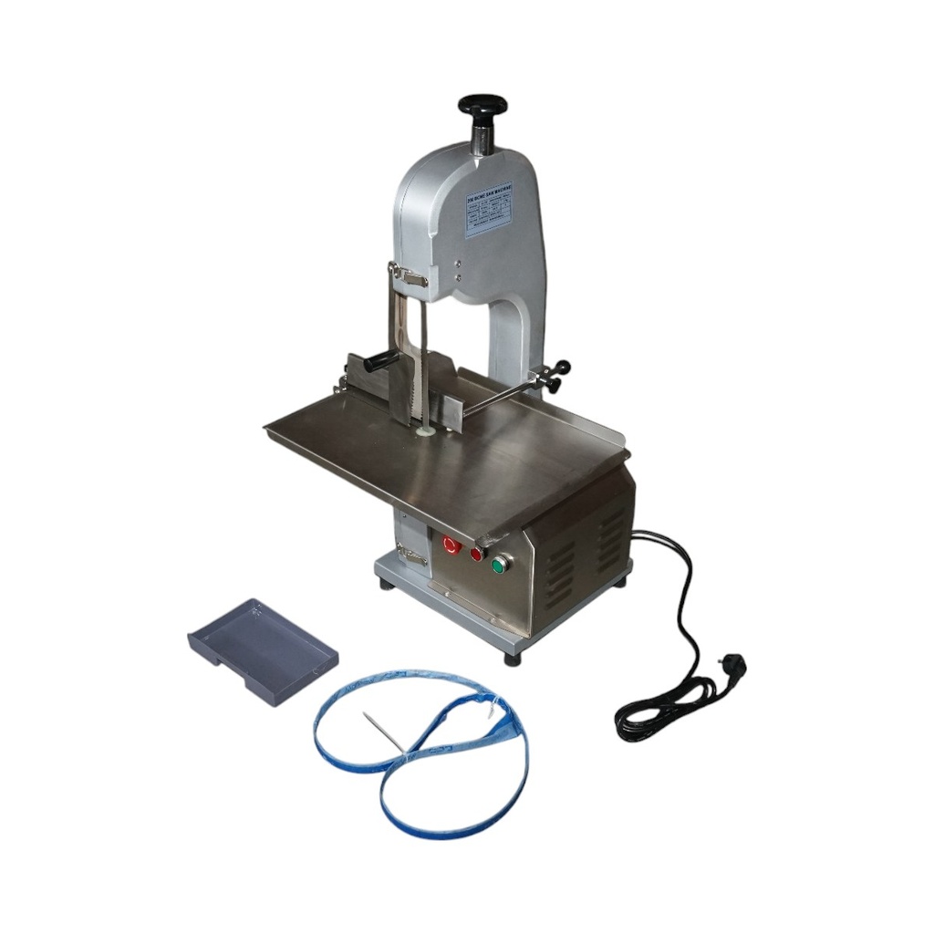 [AMAT6-122221] Masina electrica de taiat carne si oase 1500W, 220V, viteza taiere 15.4 m/s, lama fierastrau 1650mm