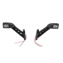 Set Lampi gabarit laterale LED cu brat 24V, rosu-alb-galben