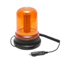 Girofar LED 12-24V cu 3 functii, talpa magnetica, alimentare priza bricheta IP65