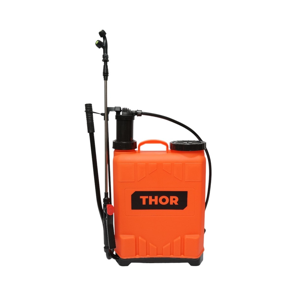 Pompa de stropit, vermorel manual cu rezervor 12L, 3 duze, presiune max. 4 bar THOR