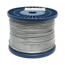 Cablu otel galvanizat 1.5mm, fire 1x19, sarcina maxima 211Kg, greutate 5.12Kg, 200m/rola